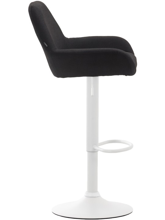 Set van 2 barkrukken Braga stof, zwart Set van 2 barkrukken Braga stof, zwart