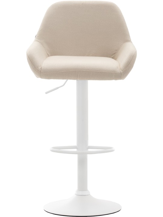 Set van 2 barkrukken Braga stof, crème Set van 2 barkrukken Braga stof, crème