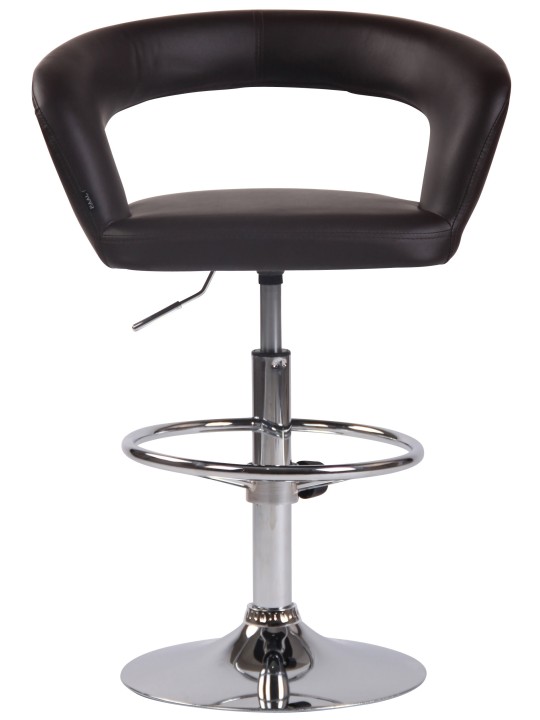 Set van 2 barkrukken Jaen kunstleer, bruin Set van 2 barkrukken Jaen kunstleer, bruin