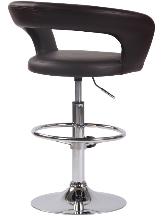 Set van 2 barkrukken Jaen kunstleer, bruin Set van 2 barkrukken Jaen kunstleer, bruin