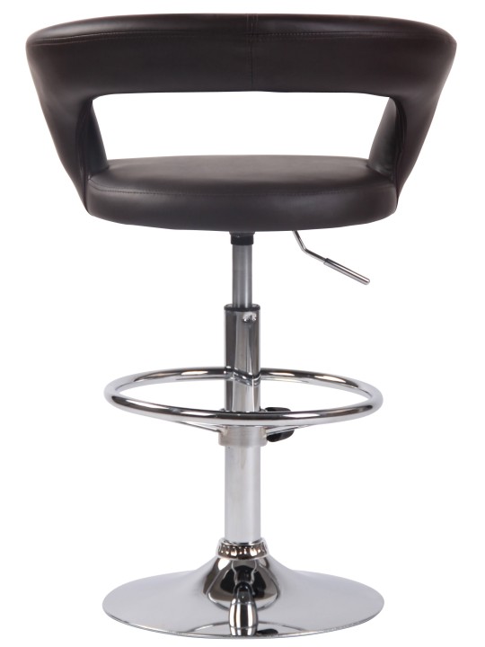 Set van 2 barkrukken Jaen kunstleer, bruin Set van 2 barkrukken Jaen kunstleer, bruin