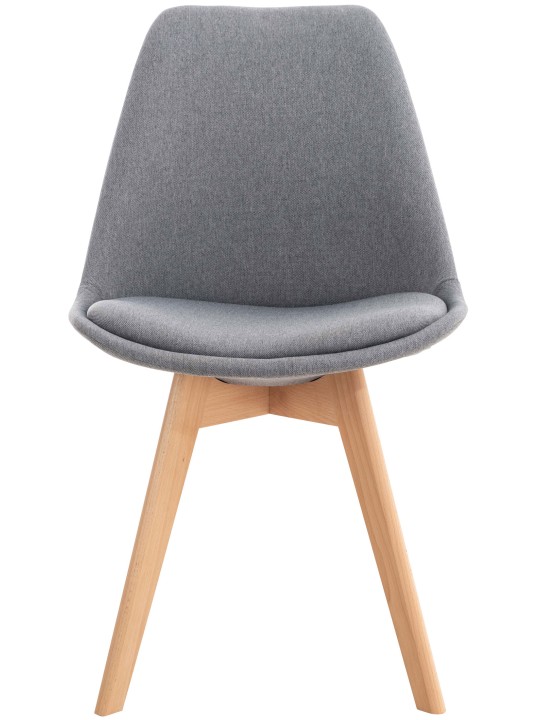 Stoel Linares stof, lichtgrijs Stoel Linares stof, lichtgrijs