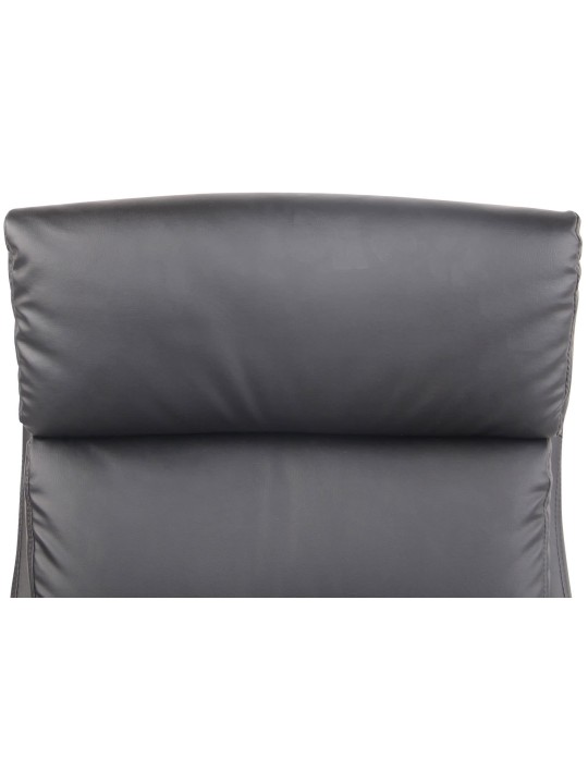 Bureaustoel Bradford kunstleer, zwart