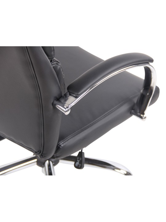 Bureaustoel Bradford kunstleer, zwart
