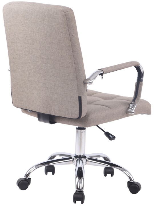 Bureaustoel Deli PRO stof, taupe Bureaustoel Deli PRO stof, taupe