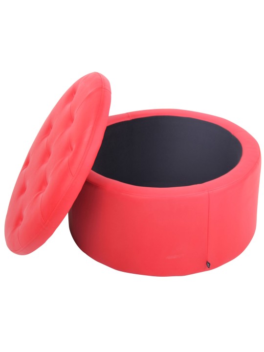 Kruk Evora kunstleer, rood