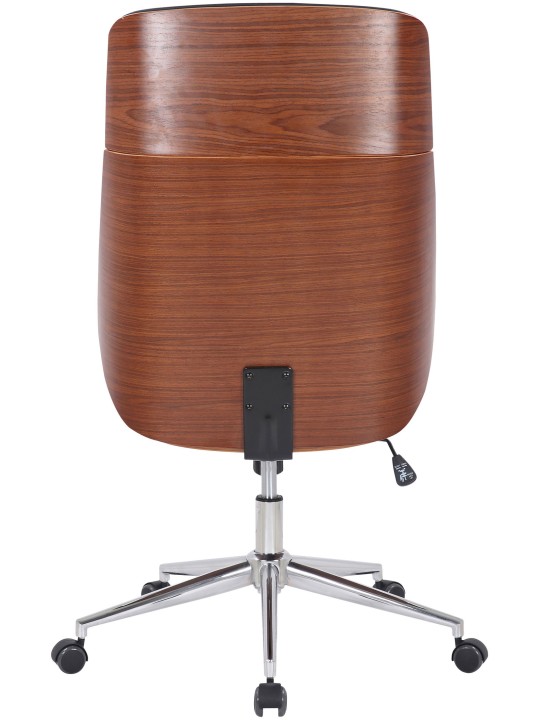 Bureaustoel Varel kunstleer, walnoot/wit Bureaustoel Varel kunstleer, walnoot/wit