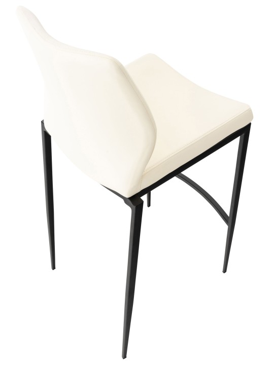 Barkruk Matola kunstleer, crème