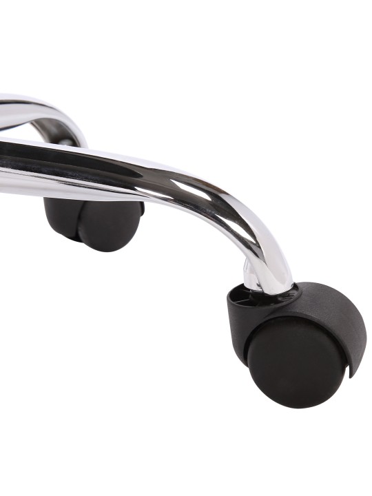 Werkkruk Teramo kunstleer, zwart