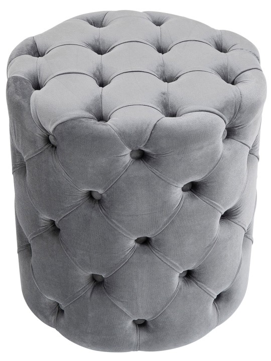 Kruk Drancy Fluweel M, grijs