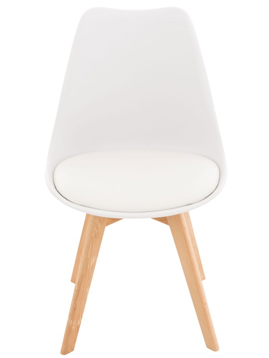 Set van 4 stoelen Linares, wit