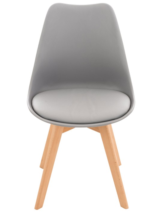 Set van 4 stoelen Linares, grijs