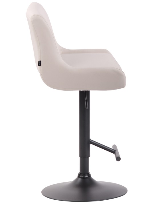 Barkruk Club kunstleer, wit