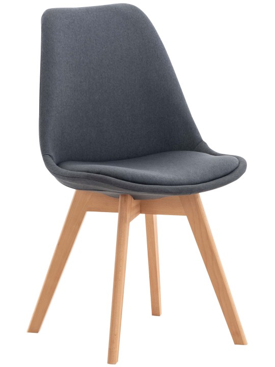 Stoel Linares stof, donkergrijs Stoel Linares stof, donkergrijs