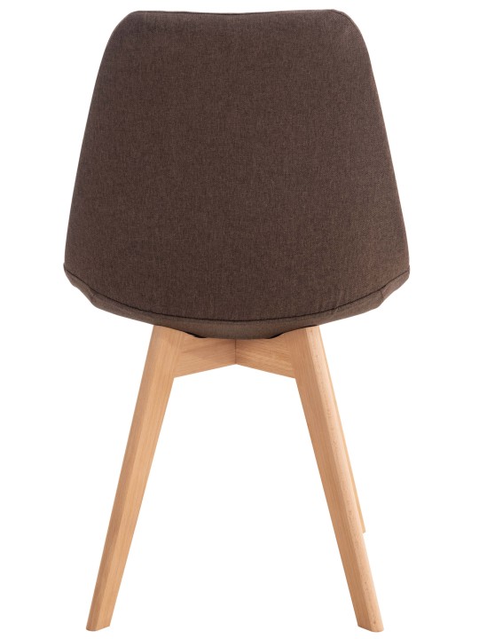 Stoel Linares stof, bruin Stoel Linares stof, bruin
