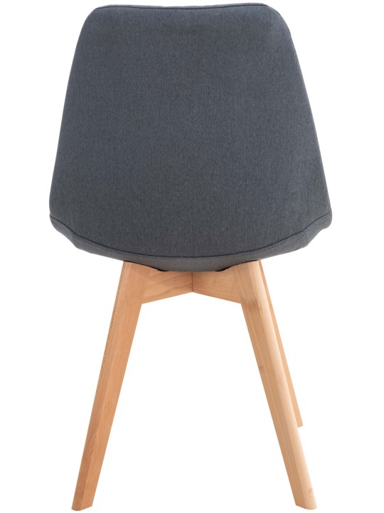 Stoel Linares stof, donkergrijs Stoel Linares stof, donkergrijs