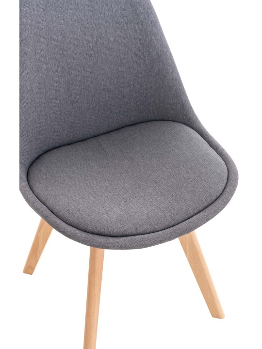 Stoel Linares stof, grijs Stoel Linares stof, grijs