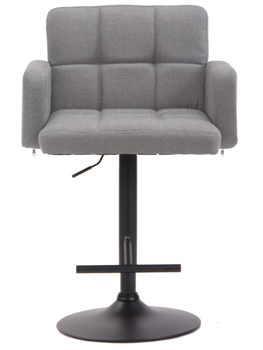 Barkruk Los Angeles, stof, grijs Barkruk Los Angeles, stof, grijs