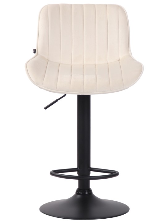 Barkruk Lentini fluweel, crème Barkruk Lentini fluweel, crème