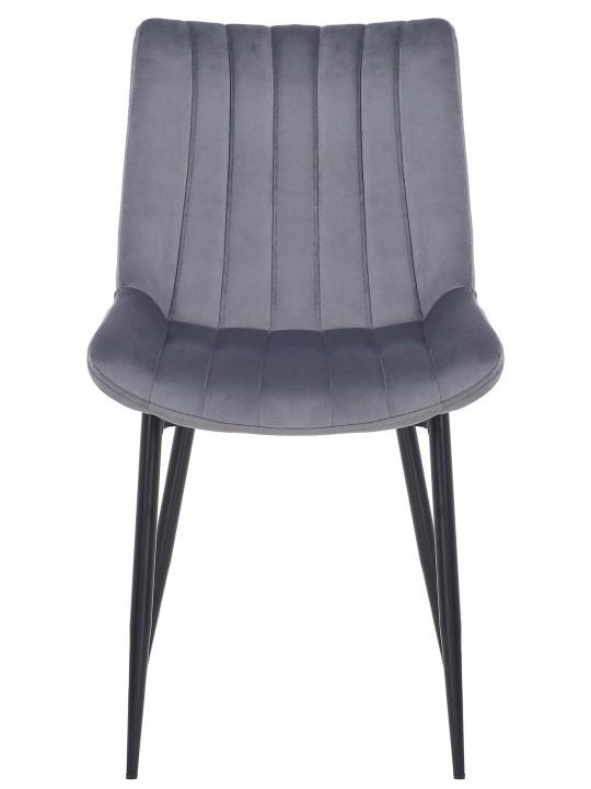 Stoel Rahden fluweel, grijs Stoel Rahden fluweel, grijs