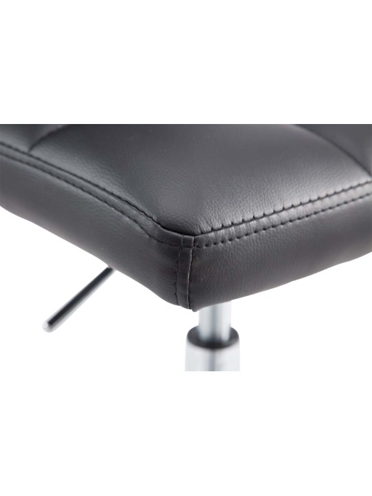 Set van 4 barkrukken Palma V2, zwart