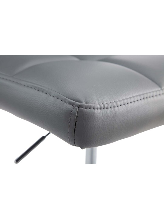 Set van 4 barkrukken Palma V2, grijs