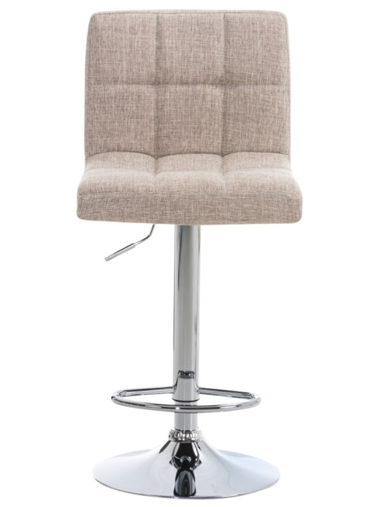 Set van 2 barkrukken Peru FABRIC C, crème