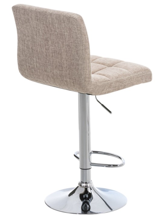 Set van 2 barkrukken Peru FABRIC C, crème