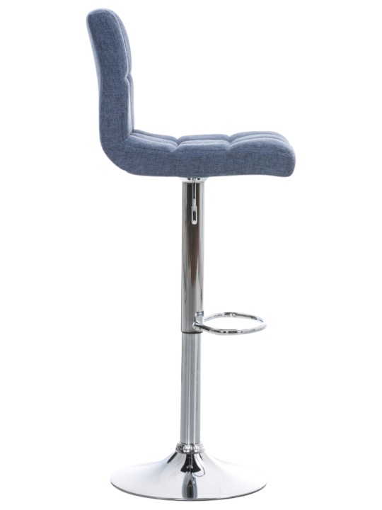 Set van 2 barkrukken Peru FABRIC C, blauw