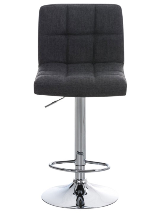 Set van 2 barkrukken Peru FABRIC C, donkergrijs