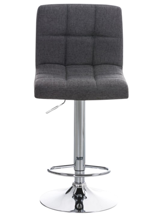 Set van 2 barkrukken Peru FABRIC C, lichtgrijs