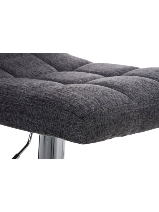 Set van 2 barkrukken Peru FABRIC C, lichtgrijs