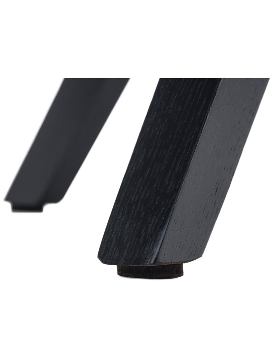 Stoel Pegleg Stof Vierkant, blauw Stoel Pegleg Stof Vierkant, blauw