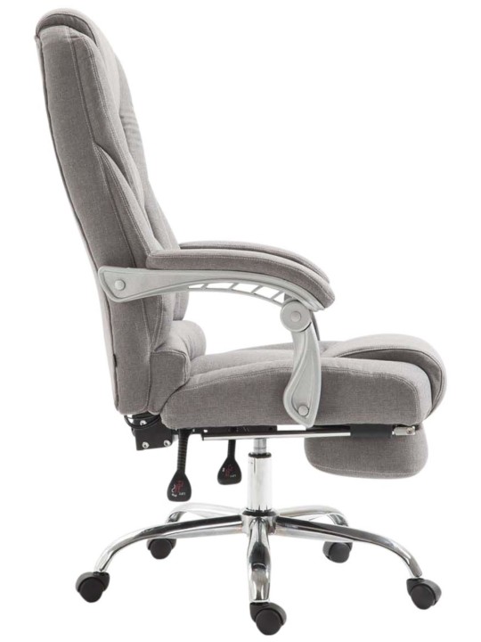 Bureaustoel Pacific stof, grijs