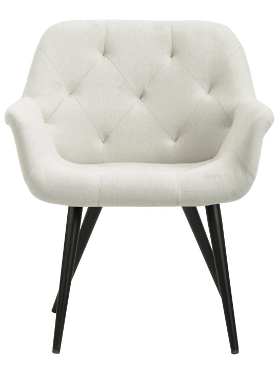 Eetkamerstoel Langford stof, beige