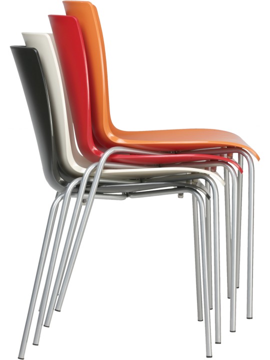 Set van 2 stoelen MIO, zwart Set van 2 stoelen MIO, zwart