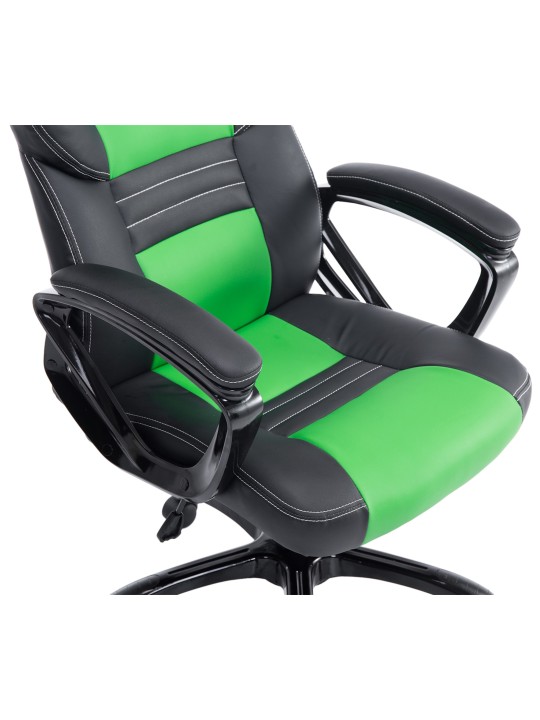 Bureaustoel Pedro, zwart/groen Bureaustoel Pedro, zwart/groen