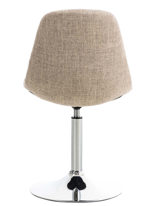 Set van 2 stoelen Emil stof, crème