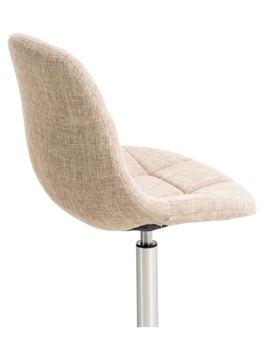 Set van 2 stoelen Emil stof, crème