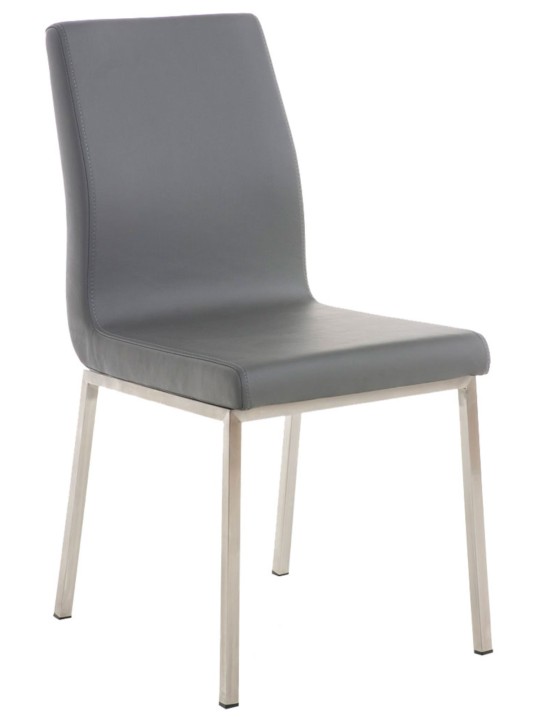 Set van 2 eetkamerstoelen Colmar, grijs