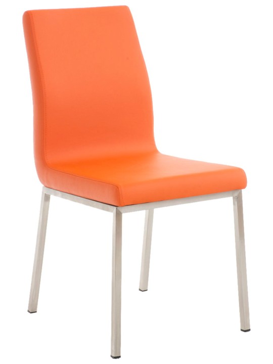 Set van 2 eetkamerstoelen Colmar, oranje Set van 2 eetkamerstoelen Colmar, oranje