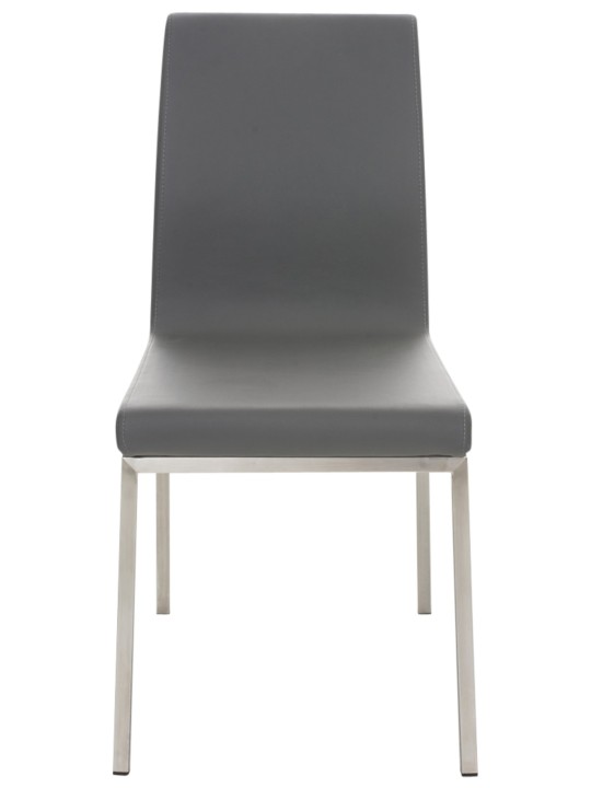 Set van 2 eetkamerstoelen Colmar, grijs