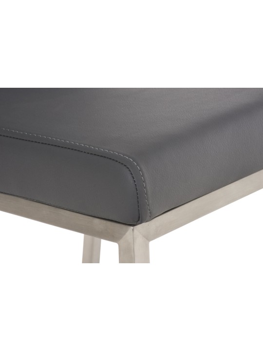Set van 2 eetkamerstoelen Colmar, grijs