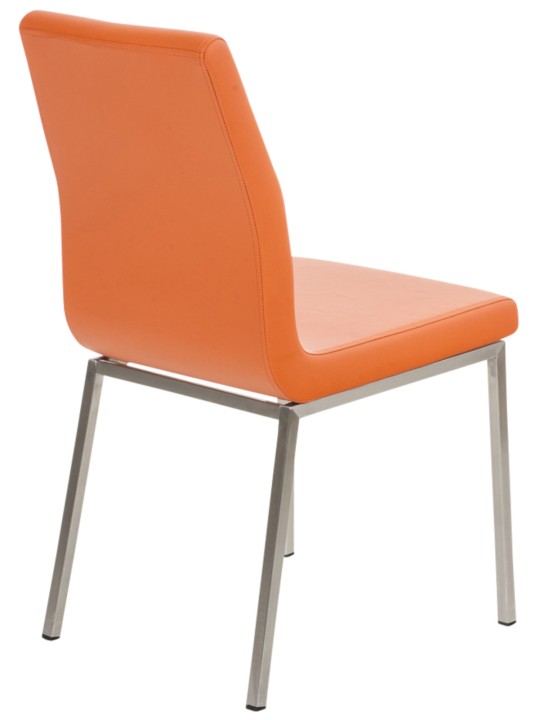 Set van 2 eetkamerstoelen Colmar, oranje Set van 2 eetkamerstoelen Colmar, oranje