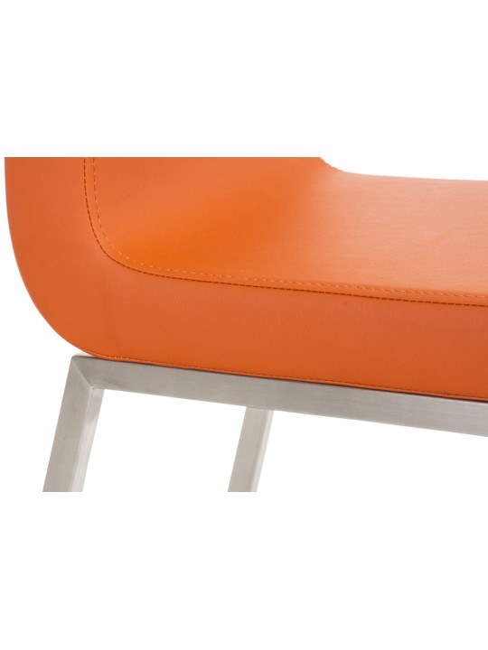 Set van 2 eetkamerstoelen Colmar, oranje Set van 2 eetkamerstoelen Colmar, oranje