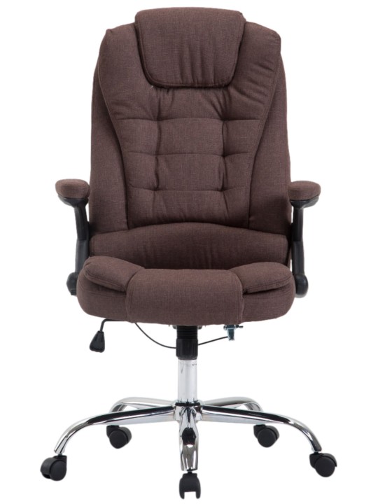 Bureaustoel Thor stof, bruin