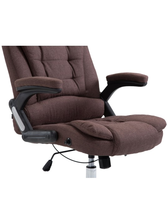 Bureaustoel Thor stof, bruin