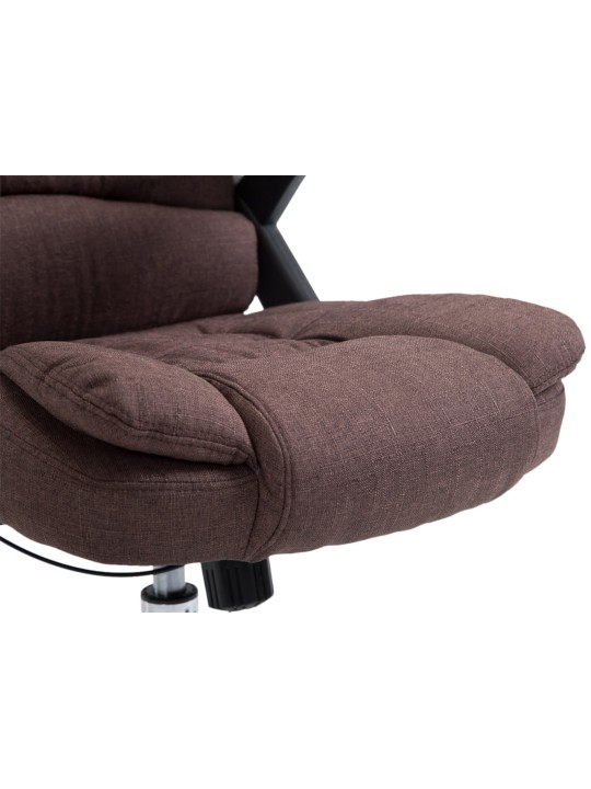 Bureaustoel Thor stof, bruin