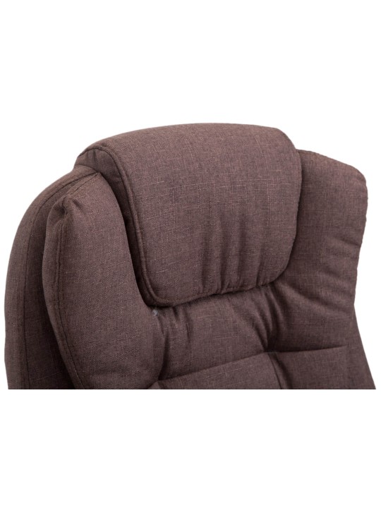 Bureaustoel Thor stof, bruin