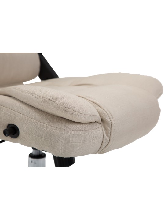 Bureaustoel Thor stof, crème